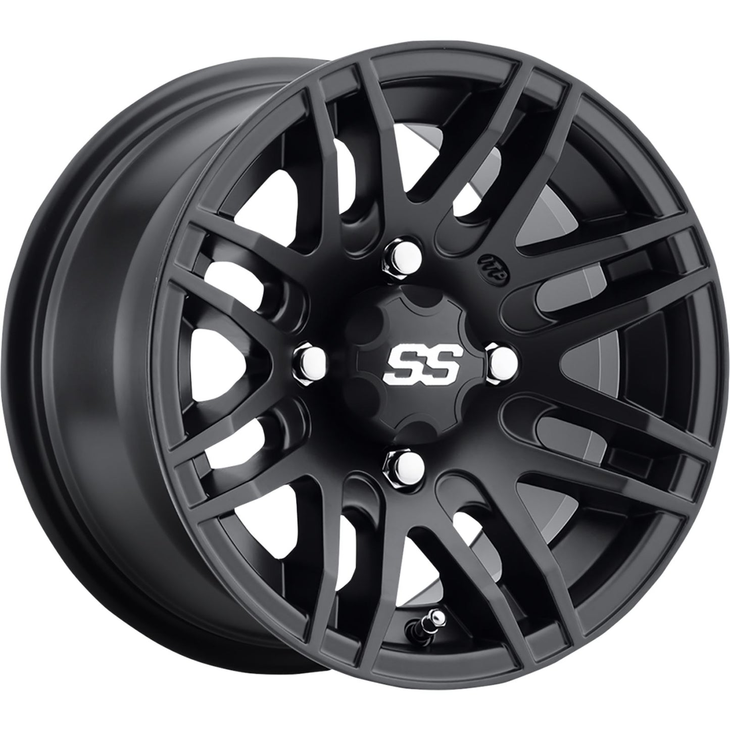 ITP SS316 Alloy Wheel - Front/Rear - Machined Black - 14x7 - 4/110 - 2+5 1428561536B_883461