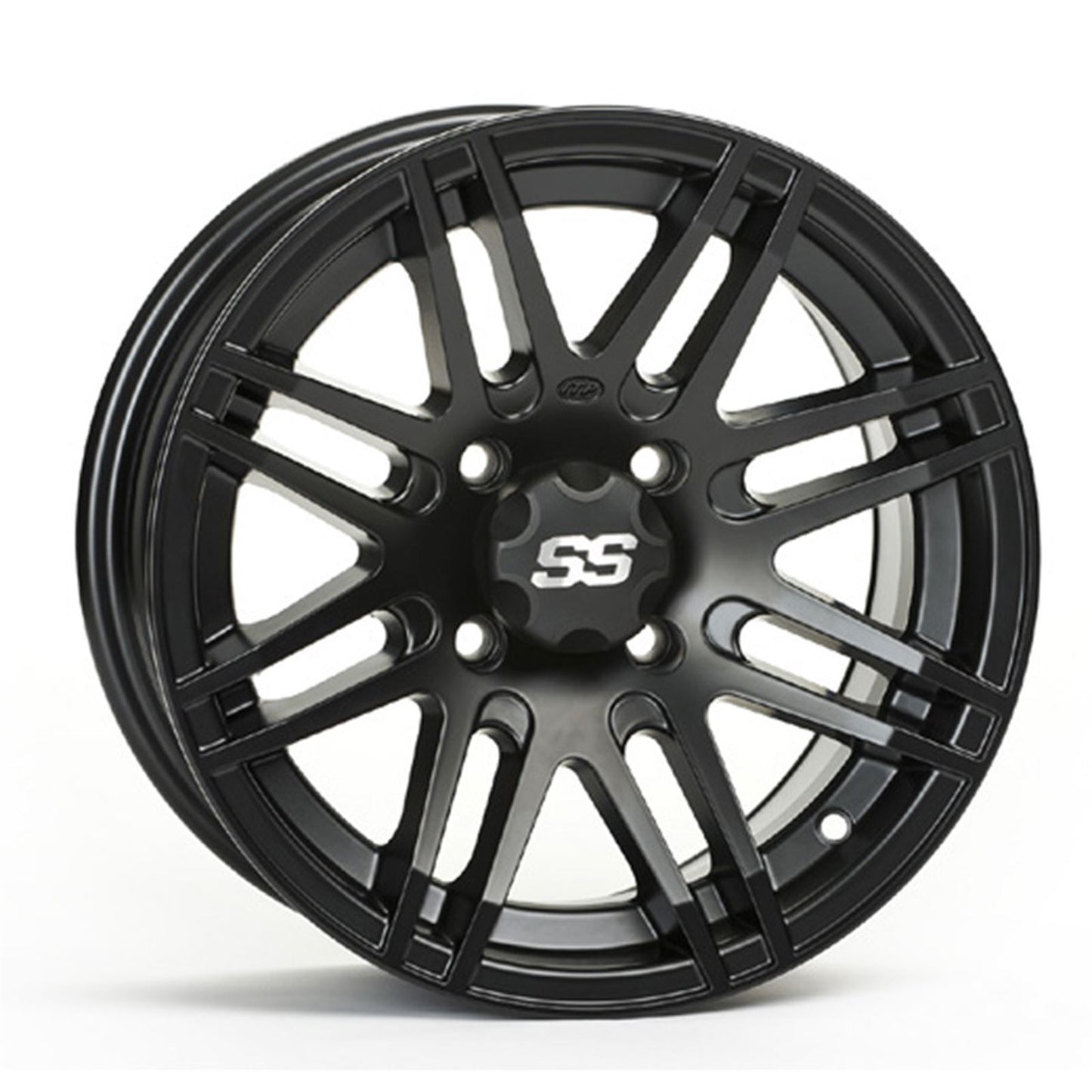 ITP SS316 Alloy Wheel - Front/Rear - Machined Black - 14x7 - 4/110 - 2+5 1428561536B_596056