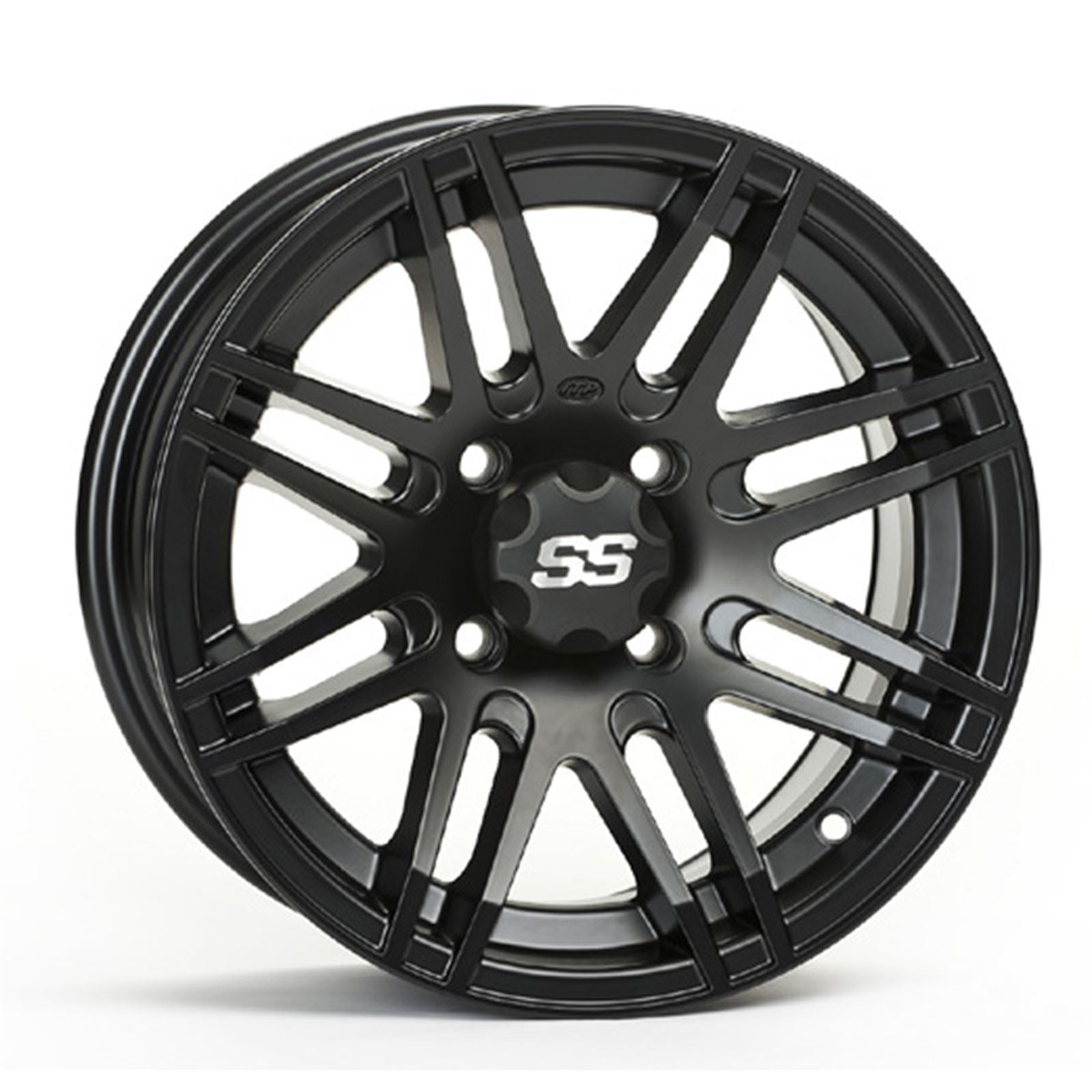 ITP SS316 Alloy Wheel - Front/Rear - Machined Black - 14x7 - 4/110 - 2+5 1428561536B_596056