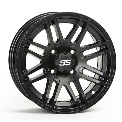 ITP SS316 Alloy Wheel - Front/Rear - Machined Black - 14x7 - 4/110 - 2+5 1428561536B_596056