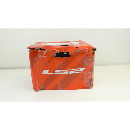 LS2 Stream II Solid Helmet with SunShield Gloss Black - Large OPEN BOX [MPN: 808-1004]_2714863