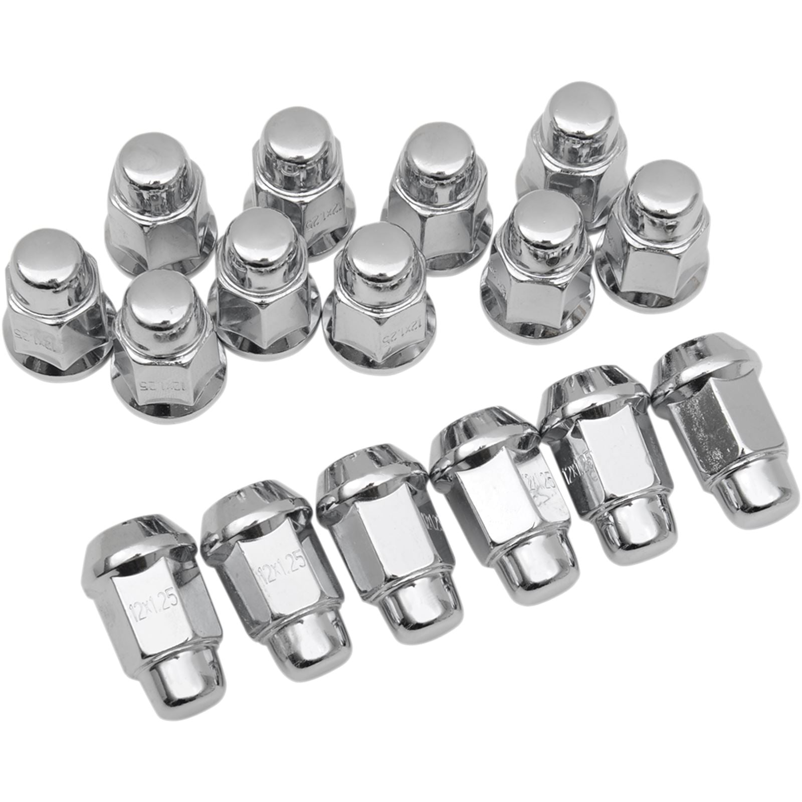 ITP Lug Nuts - 16/Pack - 12mmx1.25 - Tapered 60' 17mm Head ALUG19BX_397749