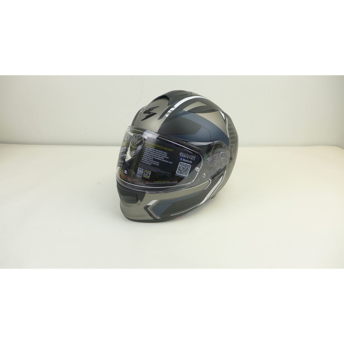 ScorpionEXO Ryzer Full-Face Helmet - Switch - Phantom - 2XL OPEN BOX [MPN: RYZ-1217]_2714869