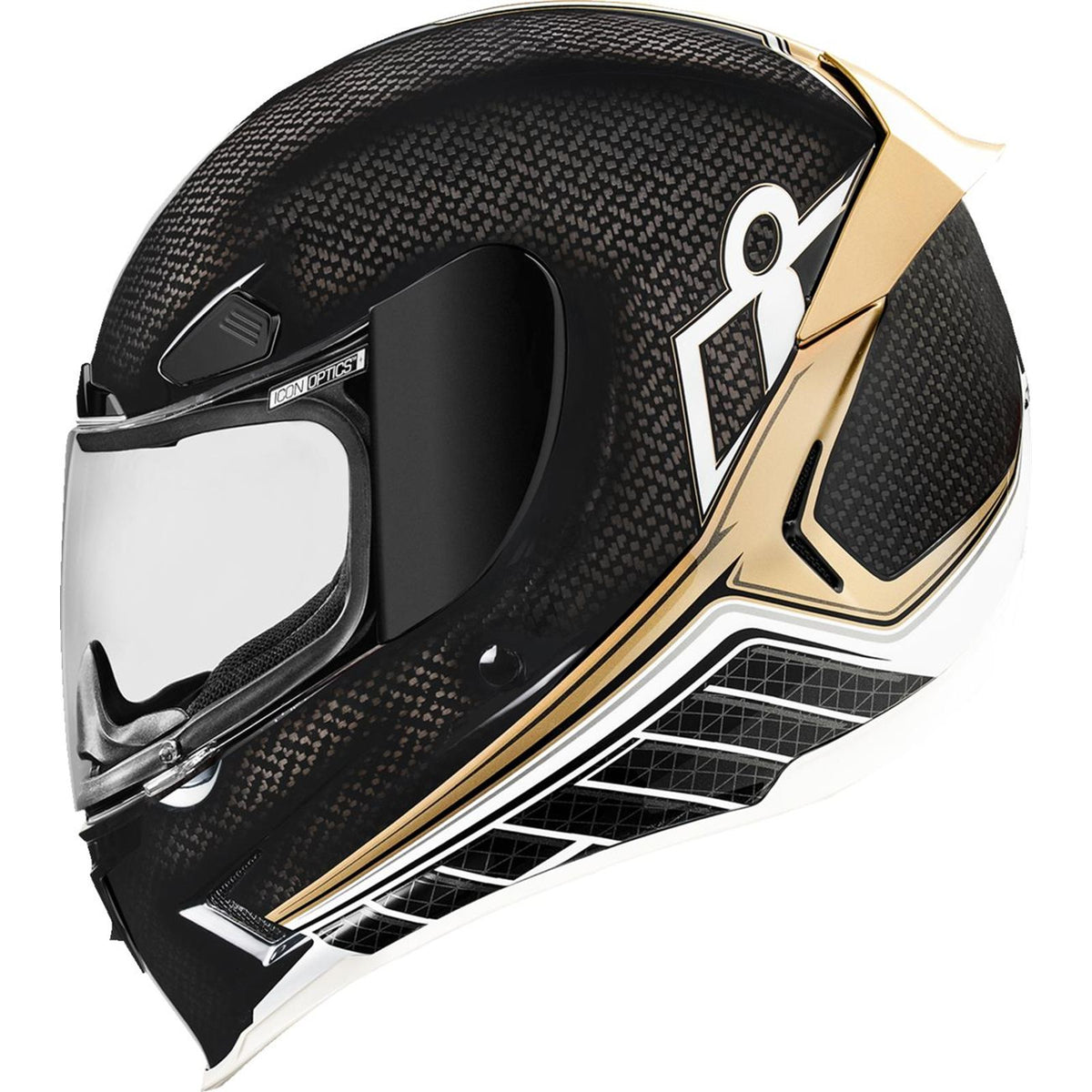 ICON Airframe Pro™ Helmet - Carbon Hyperstrike - Gold_2743439