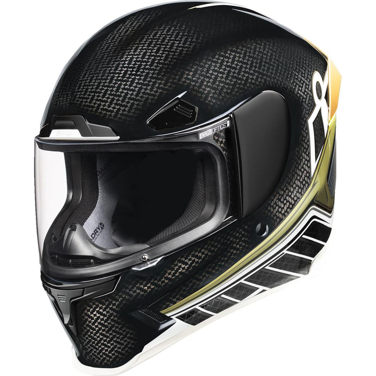 ICON Airframe Pro™ Helmet - Carbon Hyperstrike - Gold_2743480