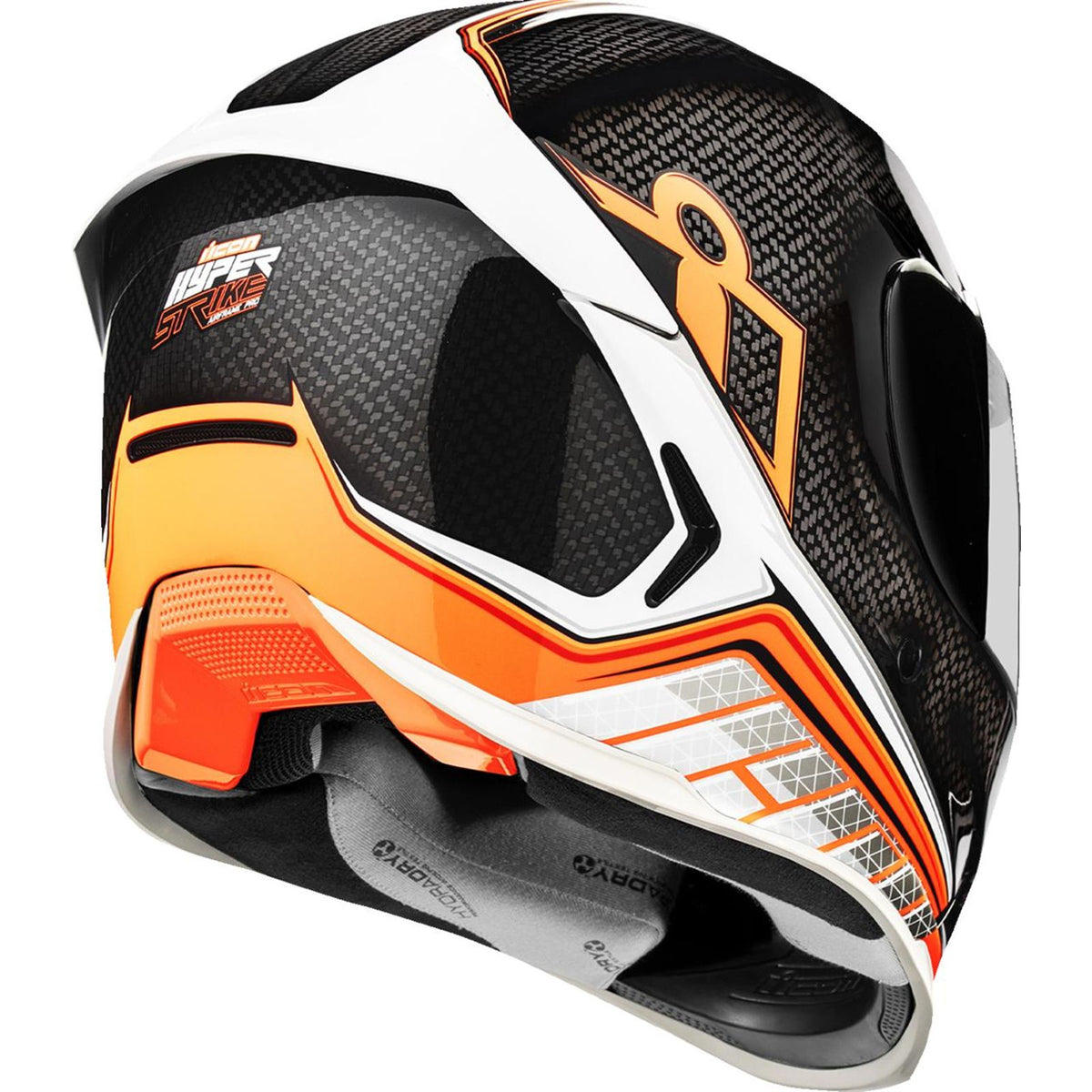 ICON Airframe Pro™ Helmet - Carbon Hyperstrike - Red_2743454
