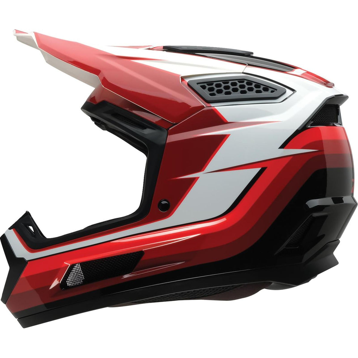 Z1R Dirt Maxx Helmet - Vortex - Red/White_2720685