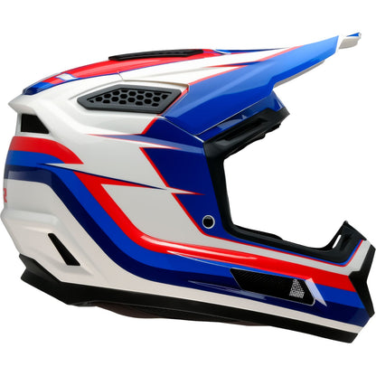 Z1R Dirt Maxx Helmet - Vortex - Red/White/Blue_2713135