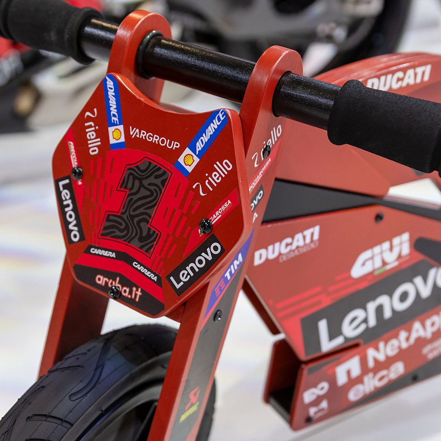 Kiddimoto Ducati Desmo GP25 Balance Bike - Red/Black [MPN: KDBGP]_2715929