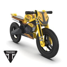 Kiddimoto Triumph Speed Triple 1200RS Balance Bike - Yellow/Black [MPN: KDBTR]_2715944
