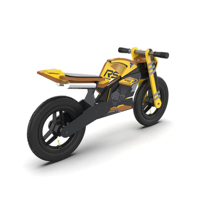 Kiddimoto Triumph Speed Triple 1200RS Balance Bike - Yellow/Black [MPN: KDBTR]_2715946