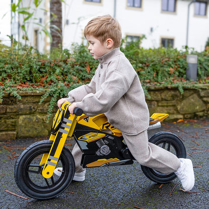 Kiddimoto Triumph Speed Triple 1200RS Balance Bike - Yellow/Black [MPN: KDBTR]_2715951