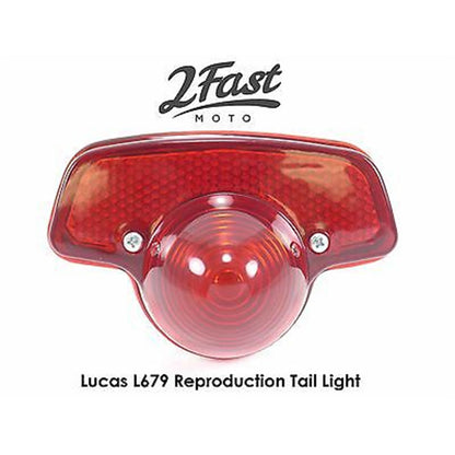 2FastMoto Lucas L679 Replica Taillight Assembly l679 / 679 / 53973 / 99-0957 / 60-0991_648141