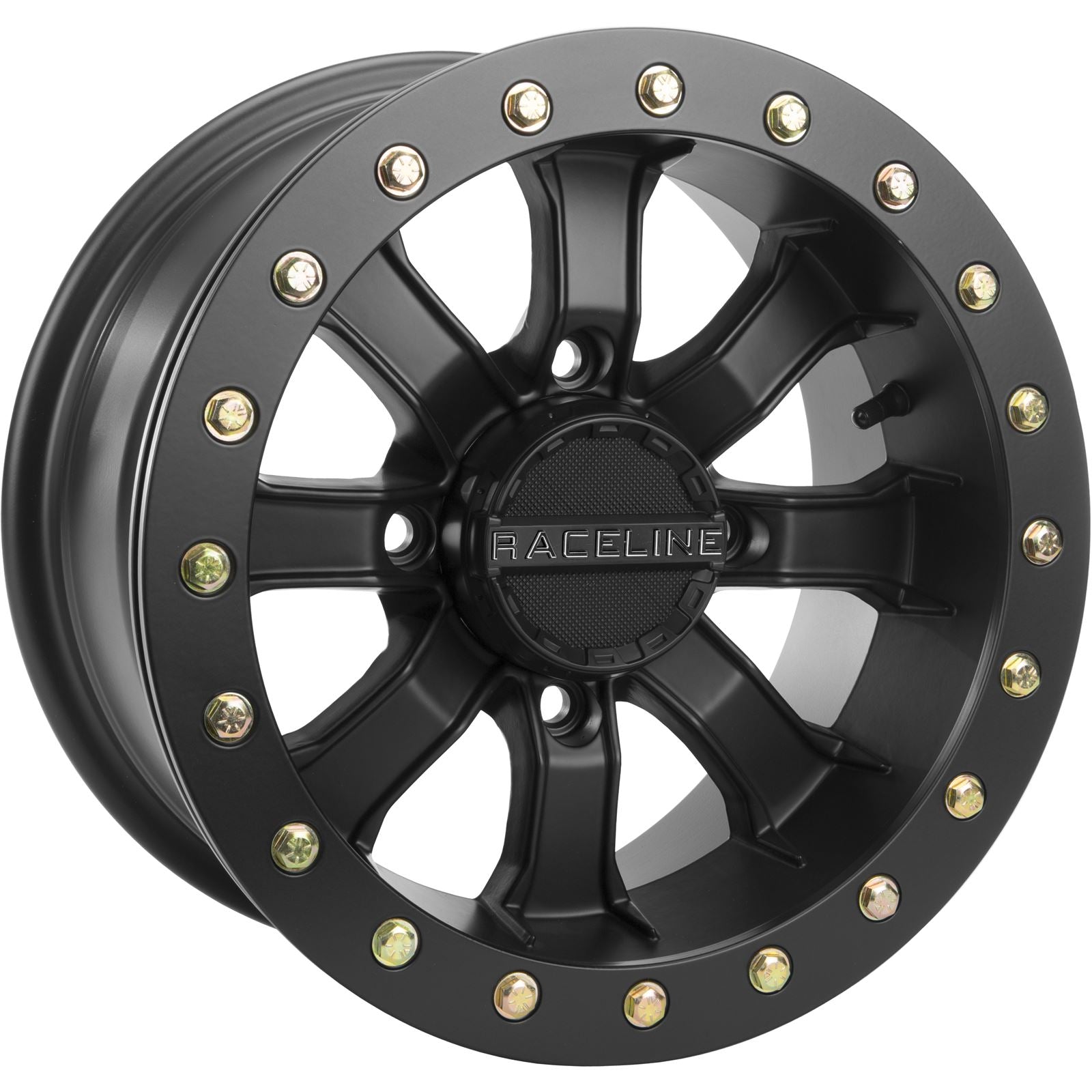 Raceline Mamba Blackout 4x137 Beadlock 14x8 4+4 A71B-48037-44_215415