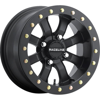 Raceline Mamba Blackout 4x137 Beadlock 14x8 4+4 A71B-48037-44_1388445