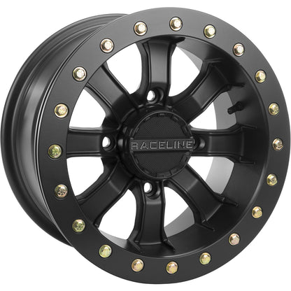 Raceline Mamba Blackout 4x156 Beadlock 14x8 4+4 A71B-48056-44_215417
