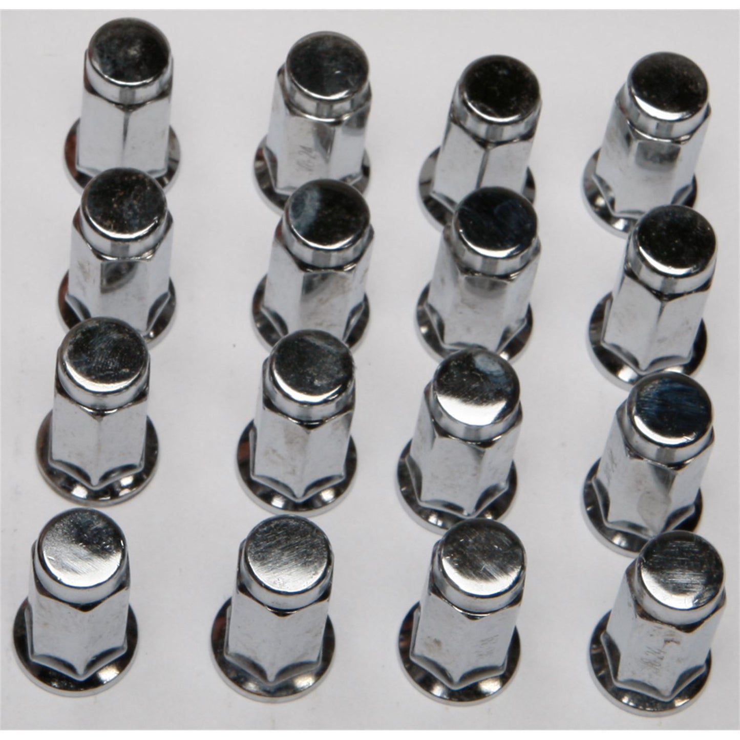 ITP 16/Pack 3/8"-24 Flat Base Chrome Lug Nuts ALUG11BX_215466