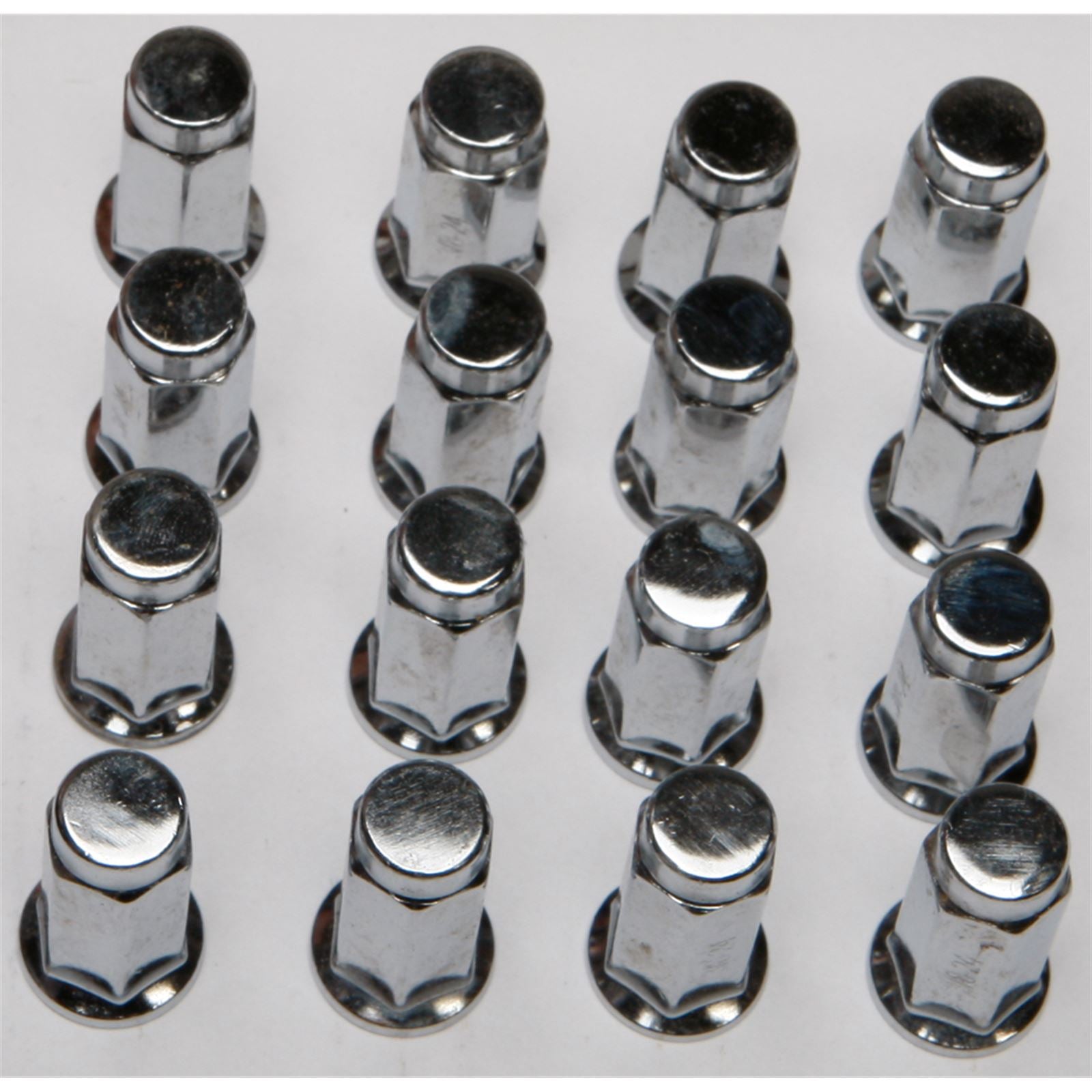 ITP 16/Pack 3/8"-24 Flat Base Chrome Lug Nuts ALUG11BX_215466