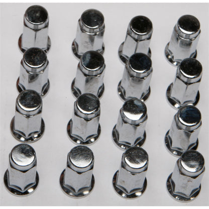 ITP 16/Pack 3/8"-24 Flat Base Chrome Lug Nuts ALUG11BX_215466