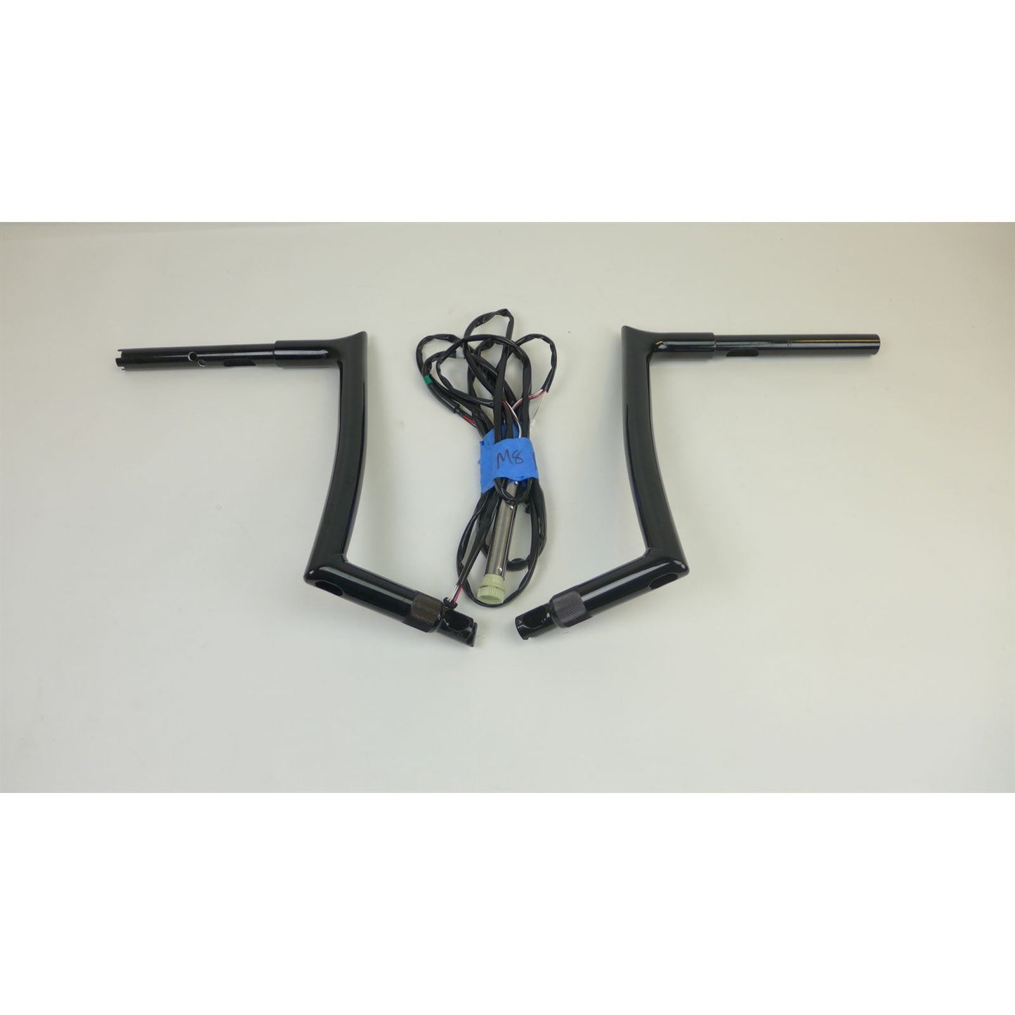 Fat Baggers Handlebar Kit - Pointed Top - 12" - Black OPEN BOX [MPN: 902912-B]_2720153