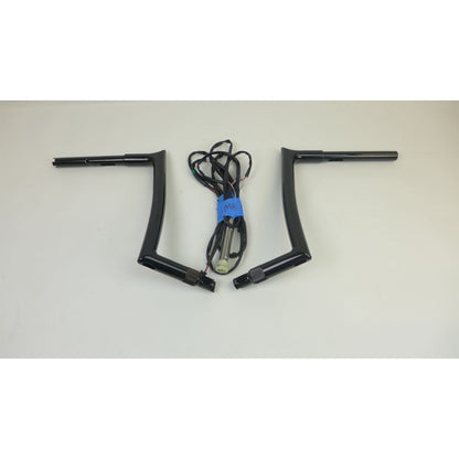 Fat Baggers Handlebar Kit - Pointed Top - 12" - Black OPEN BOX [MPN: 902912-B]_2720153