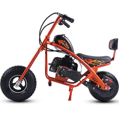 MotoTec USA 49cc Gas Mini Chopper V2 - Orange [MPN: MT-MC-V2_Orange]_2750523