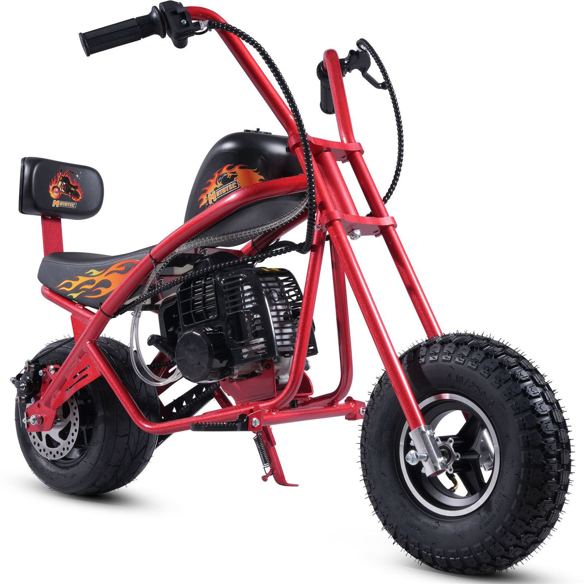 MotoTec USA MotoTec 49cc Gas Mini Chopper V2 Red [MPN: MT-MC-V2_Red]_2750531
