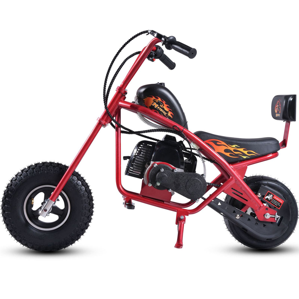 MotoTec USA MotoTec 49cc Gas Mini Chopper V2 Red [MPN: MT-MC-V2_Red]_2750535