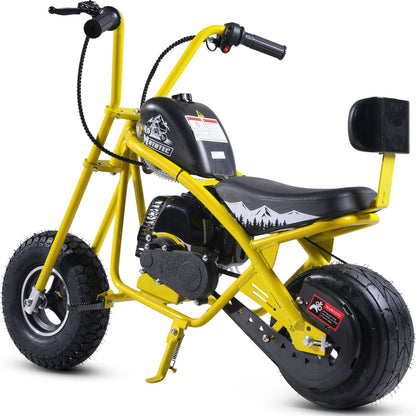 MotoTec USA MotoTec 49cc Gas Mini Chopper V2 Yellow [MPN: MT-MC-V2_Yellow]_2750540