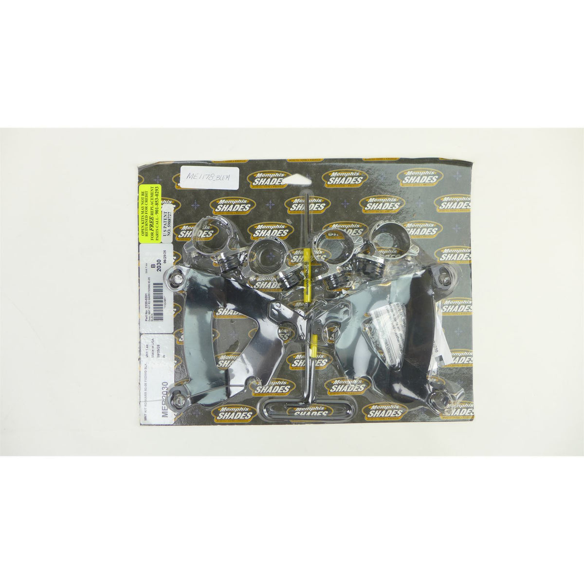 Memphis Shades Road Warrior Mounting Kit - Black - FXDWG OPEN BOX [MPN: MEB2030]_2741140