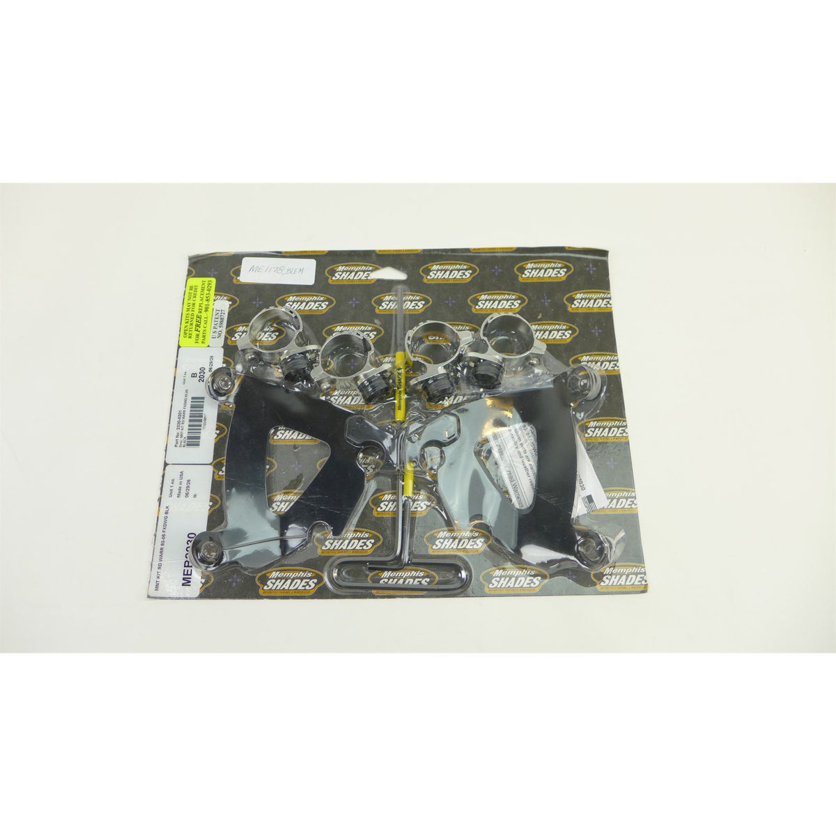Memphis Shades Road Warrior Mounting Kit - Black - FXDWG OPEN BOX [MPN: MEB2030]_2741141
