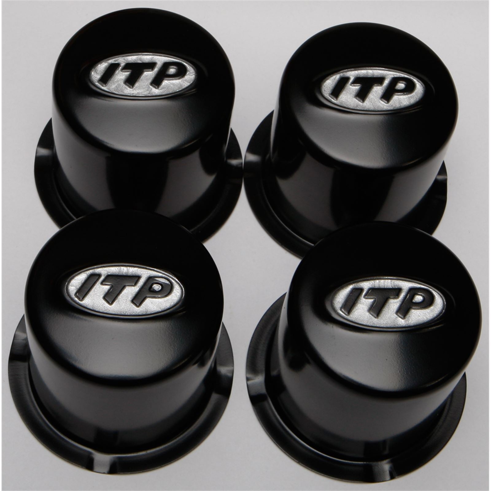 ITP Steel 4/110 Black Cap - 4/Pack SM130BBX_215486
