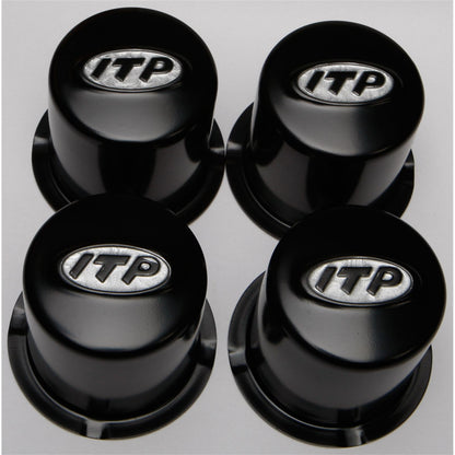 ITP Steel 4/110 Black Cap - 4/Pack SM130BBX_215486