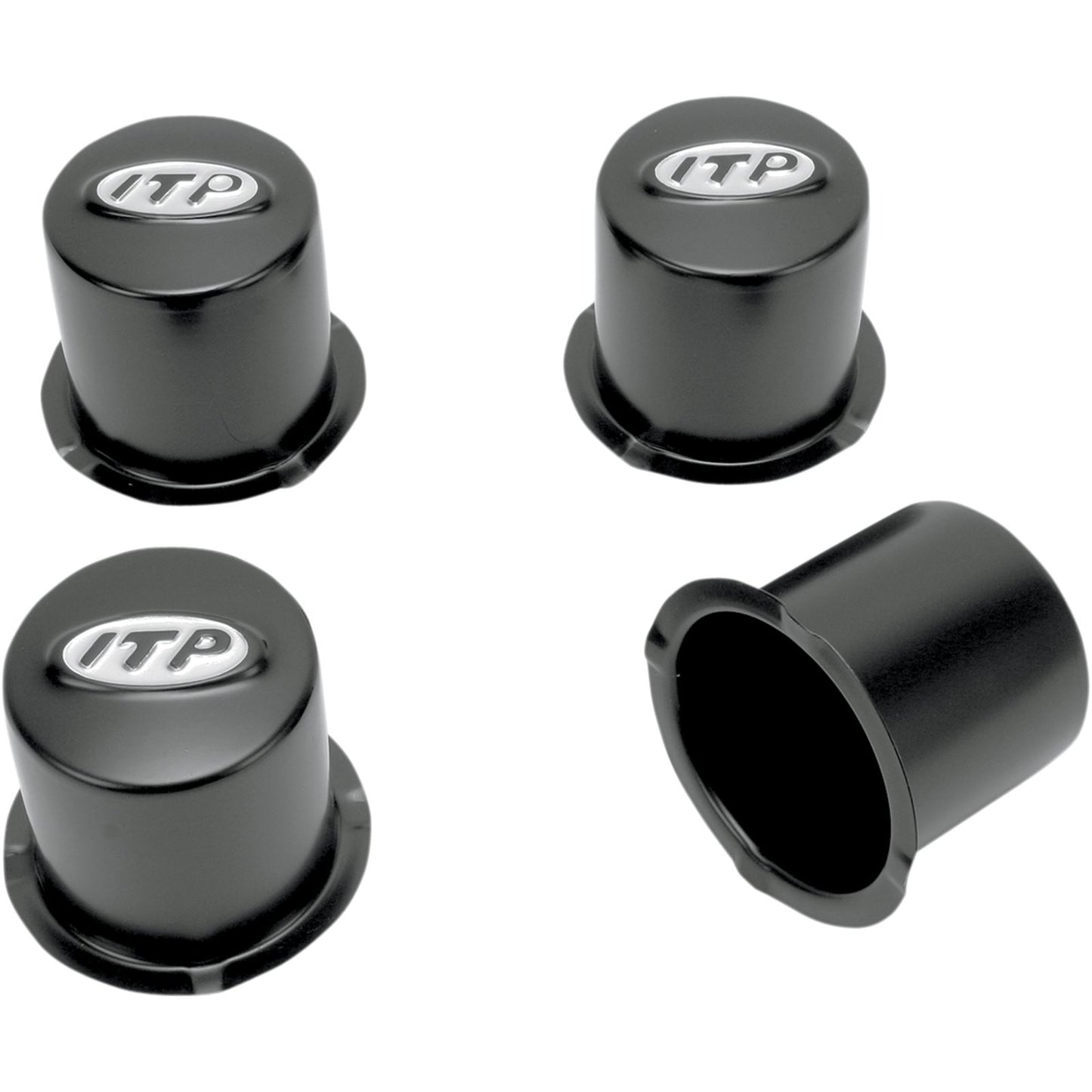 ITP Steel 4/110 Black Cap - 4/Pack SM130BBX_398300