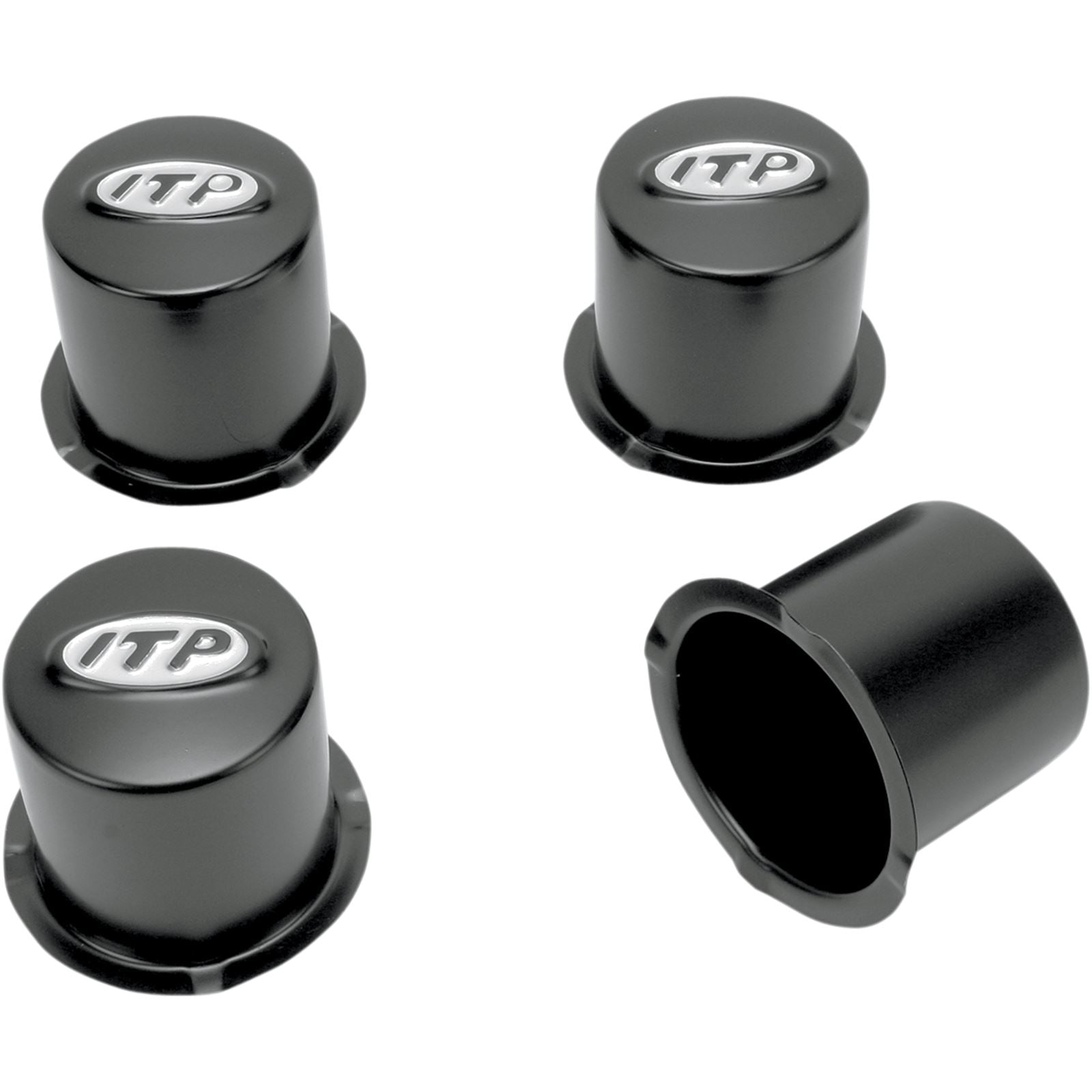 ITP Steel 4/110 Black Cap - 4/Pack SM130BBX_398300