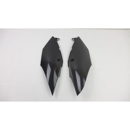 UFO Plastics Side Panels for Honda CRF - Black OPEN BOX [MPN: HO04693-001]_2764880