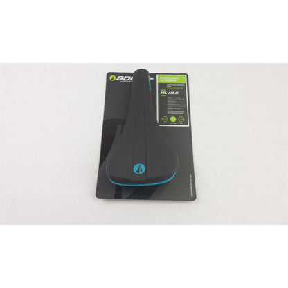 SDG Components Bike Saddle 260 x 140mm Unisex - Black/Turquoise OPEN BOX [MPN: 06334]_2764920