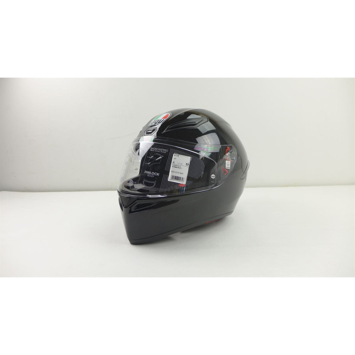 AGV Helmets K1 S Helmet - Black - XL OPEN BOX [MPN: 2118394018027XL]_2764929