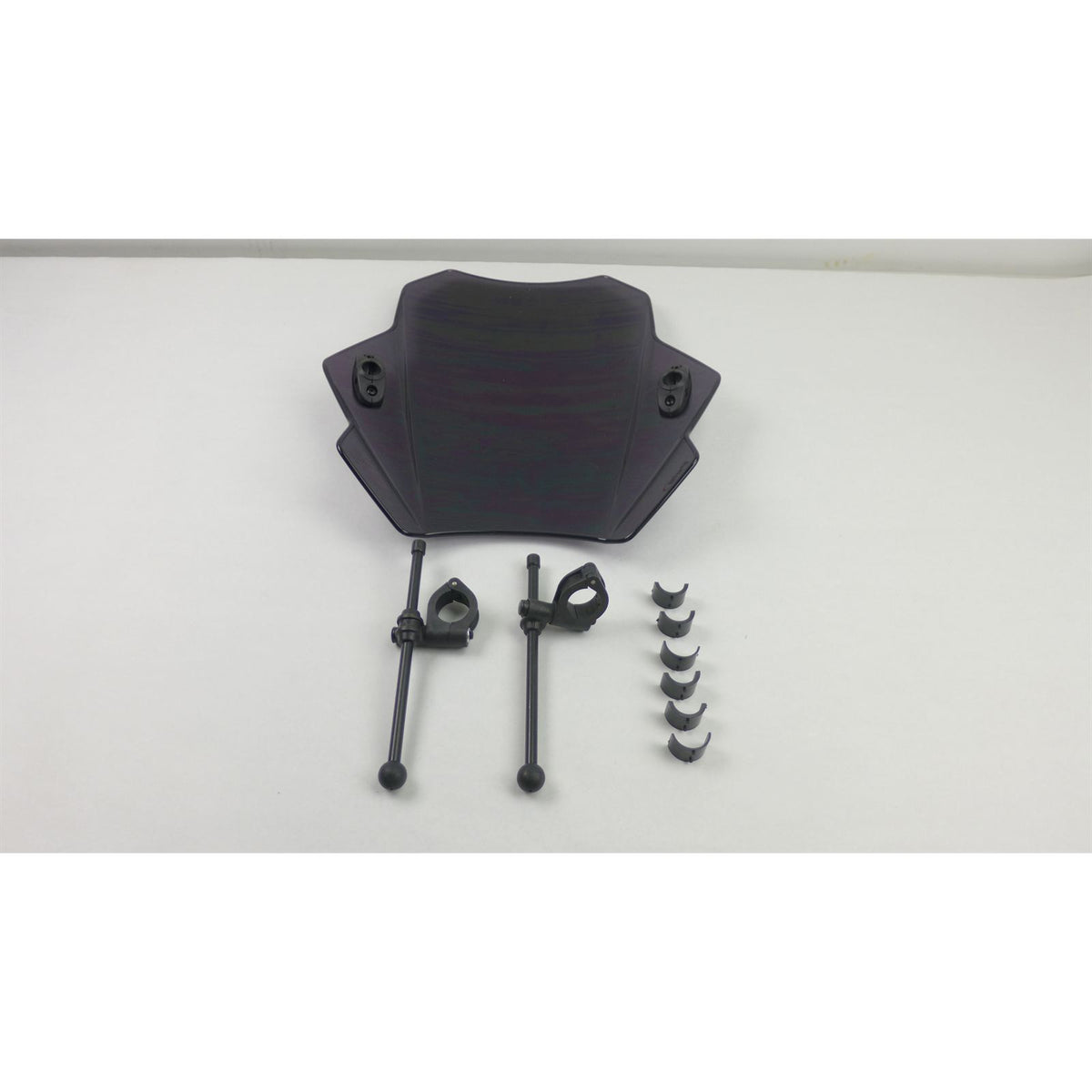 Puig Universal Windshield - Bat - Dark Smoke OPEN BOX [MPN: 8088F]_2764957