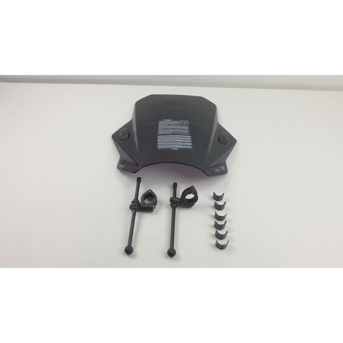 Puig Universal Windshield - Bat - Dark Smoke OPEN BOX [MPN: 8088F]_2764959