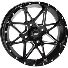 ITP Tornado Wheel - Front/Rear 15x7 - 4/156 - 4+3 Matte Black/Machined 1521958727B_397878