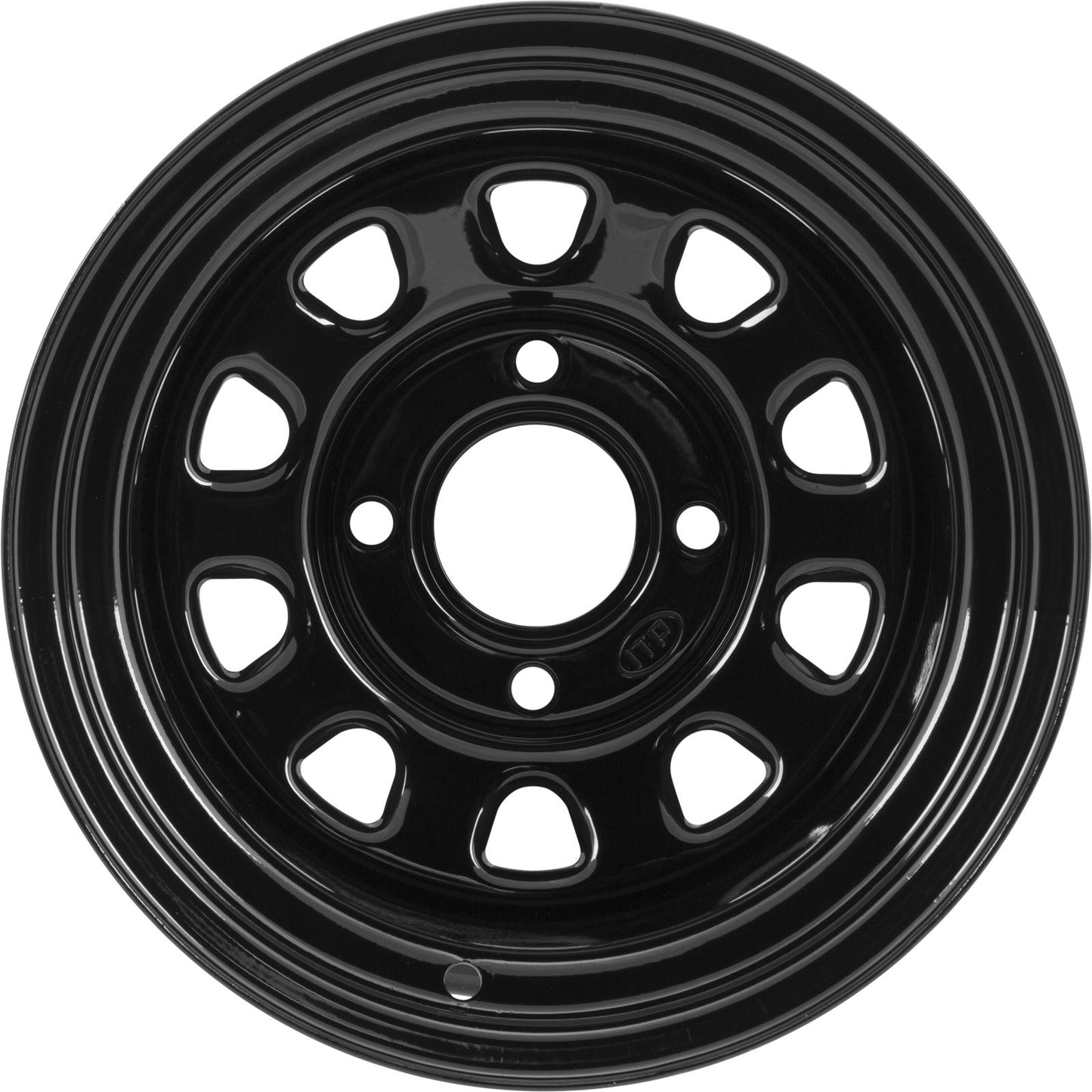 ITP Delta Steel Wheel - Front/Rear - Black - 12x7 - 4/137 - 4+3 1225571014_215738
