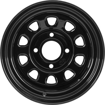 ITP Delta Steel Wheel - Front/Rear - Black - 12x7 - 4/137 - 4+3 1225571014_215738