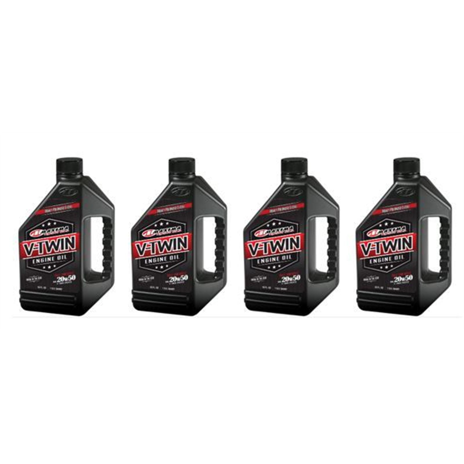 Maxima V-Twin Full Synthetic Engine Oil 20W-50 - 32oz PACK OF 4 [MPN: 30-11901]_2727079