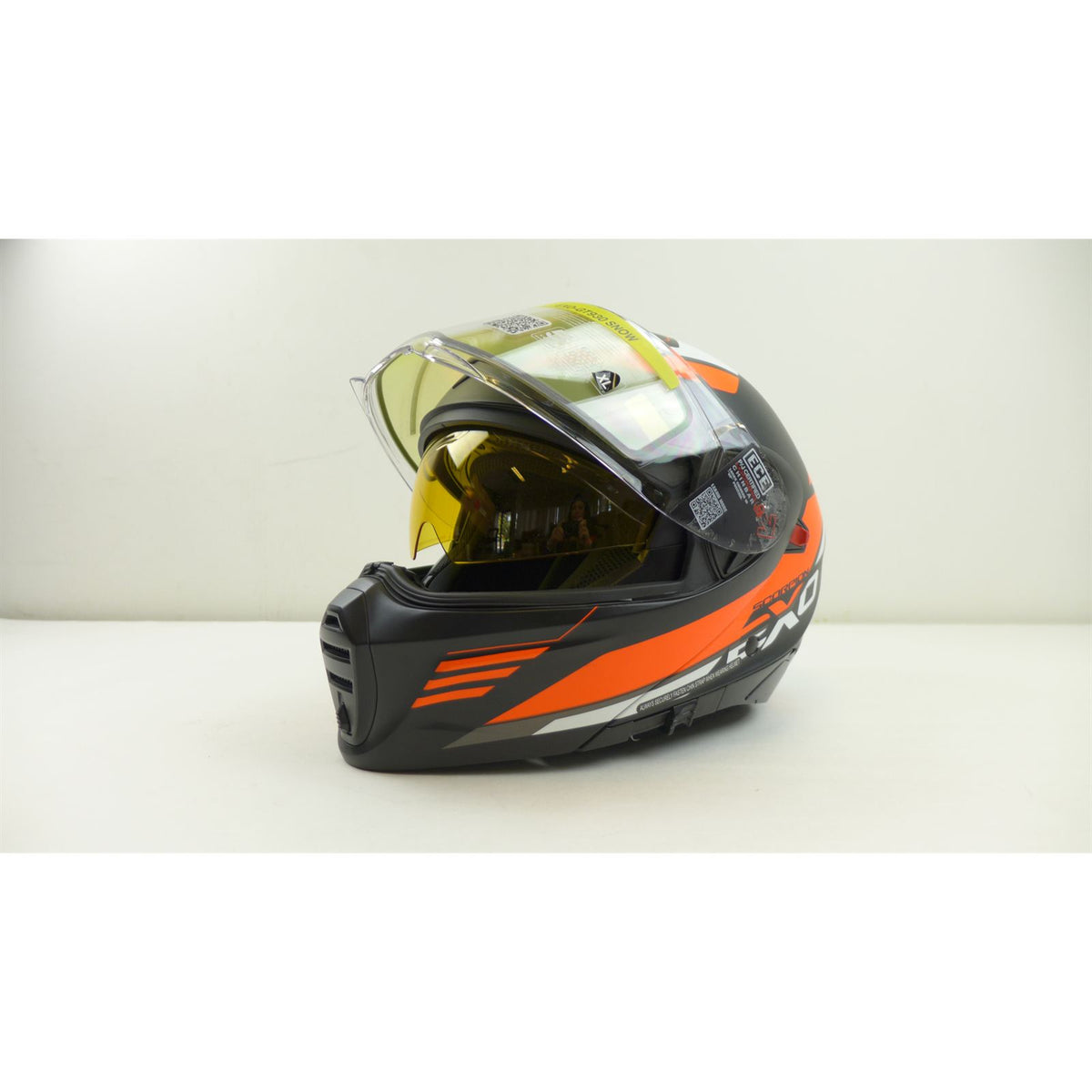 ScorpionEXO EXO-GT930 Cold Weather Helmet - Orange - XL OPEN BOX [MPN: 93-1046-SD]_2765026