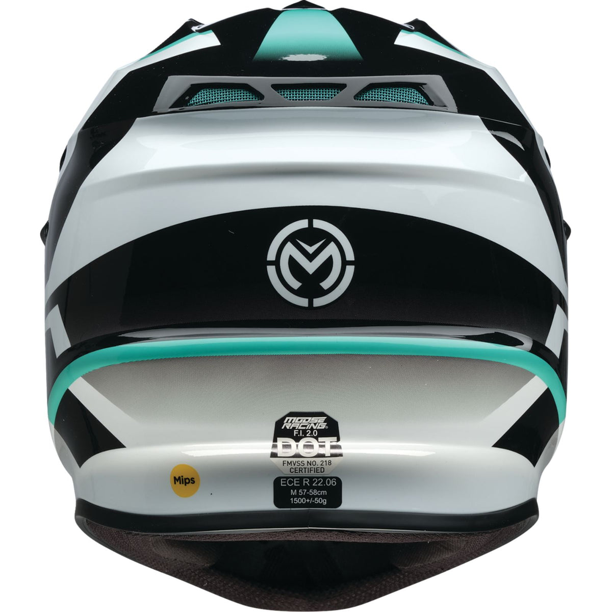 Moose Offroad F.I. 2.0 Helmet - Boreal - MIPS® - Mint_2737633