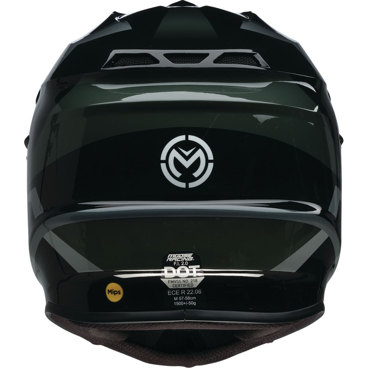 Moose Offroad F.I. 2.0 Helmet - Boreal - MIPS® - Stealth_2737740