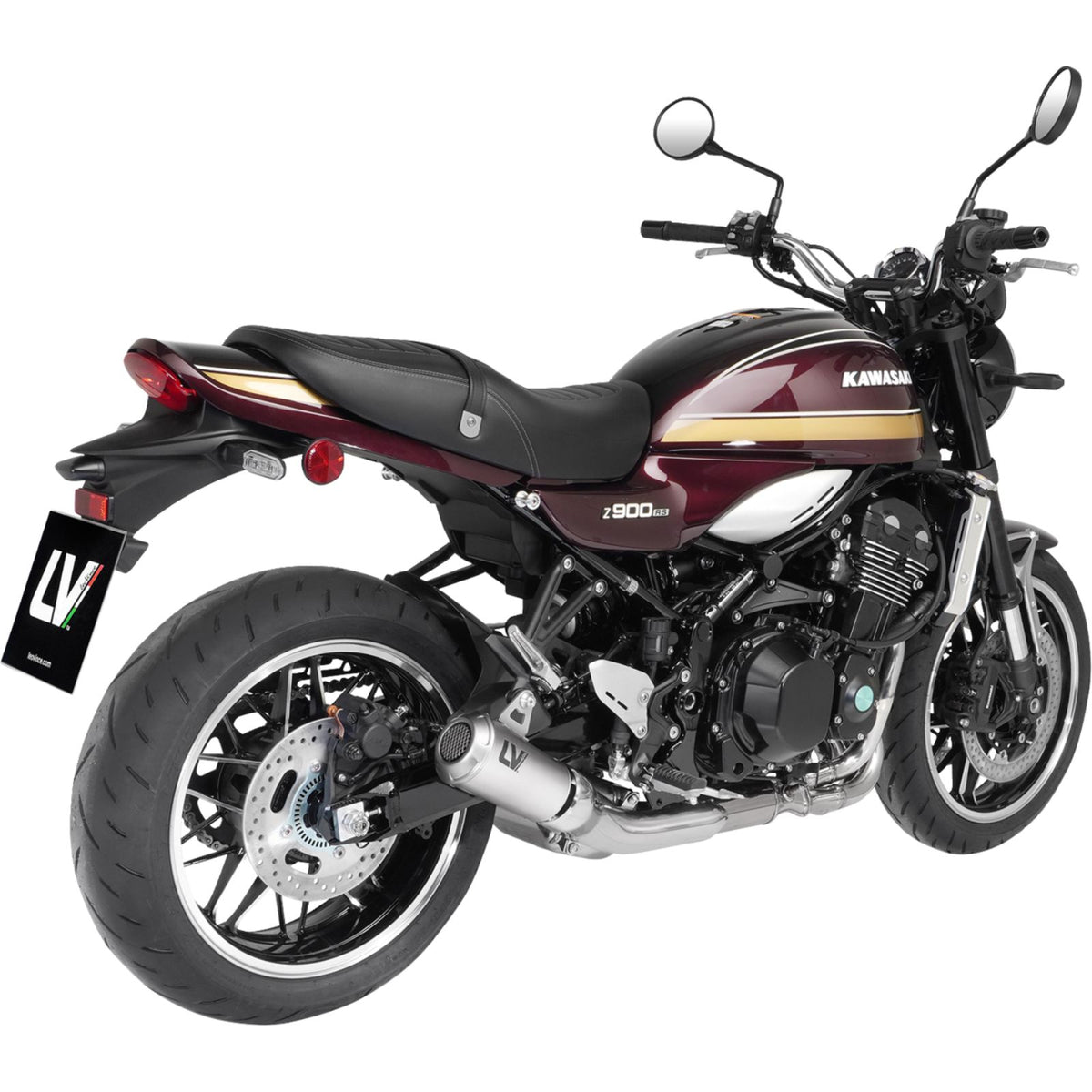 LeoVince LV-10 Slip-On Muffler - Stainless Steel for Z900RS [MPN: 15275]_2737870