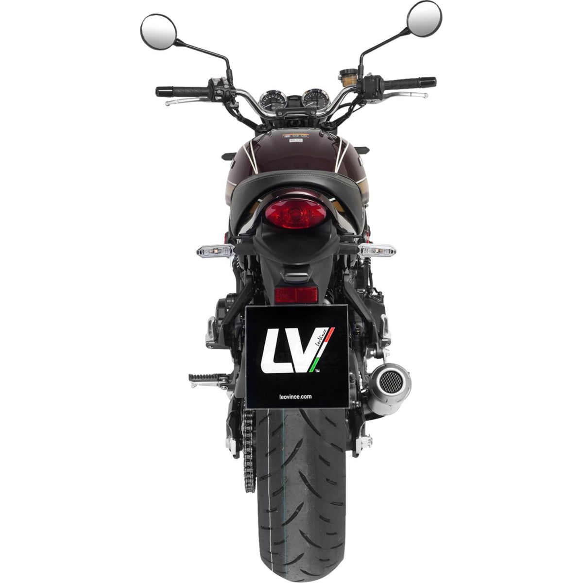 LeoVince LV-10 Slip-On Muffler - Stainless Steel for Z900RS [MPN: 15275]_2737871