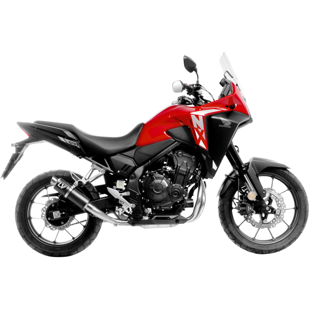 LeoVince GP Corsa Slip-On Muffler for CB/R/Hornet/NX500 [MPN: 15506U]_2737958